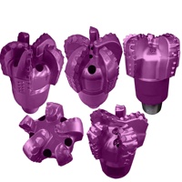 Foret PDC outils de forage de puits de pétrole 3 1/2 "6 1/2" 8 1/2 "12 1/4" foret de roche diamant PDC