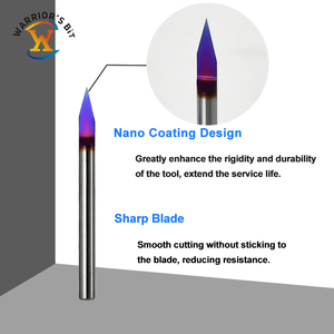 Khắc loạt CNC Carbide tùy chỉnh ODM & OEM hỗ trợ V hình dạng phẳng dưới khắc Cutter bit cho đồng/gỗ/<span class=keywords><strong>PCB</strong></span> - Product Image 3