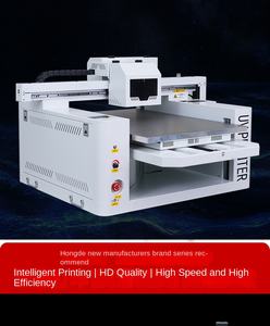 高精度6090紫外平板打印机，带XP600打印头压花标志印刷在亚克力、金属标志和手机外壳上 - Product Image 3