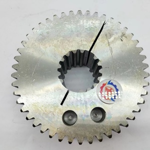 Pièces d'excavatrice E324D E325D : Insert de raccord à bride 3E-4895 3E4895, Disque de connexion à cannelures pour moyeu E324D E325D 2396599 239-6599 - Product Image 2