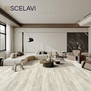Luxury 6mm White <strong>Vinyl</strong> <strong>Flooring</strong> Panel Custom SPVC <strong>Click</strong> System with UV Coating for Gym &amp; School Use - Product Image 3