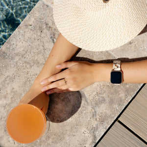 Bracelet de montre en plastique acrylique RYB 3 maillons femme bracelet de montre en résine pour <span class=keywords><strong>Apple</strong></span> Watch Series 6 5 4 3 2 1 <span class=keywords><strong>SE</strong></span> 38/42/44 - Product Image 3