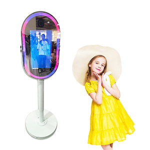 2025 Station de partage de fête de mariage cabine photo miroir 09 avec accessoires gratuits - Product Image 6