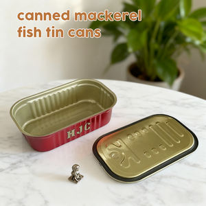 Scatole Metalliche per Alimenti in Scatola: Tonno, Sgombro e Pesce in Olio - Lattine Vuote in Latta di Grado Alimentare - Product Image 4