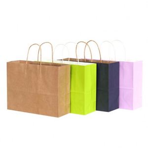 Custom Luxury Paper <b>Gift</b> Bag Cheap Price Shopping Paper Bag with Digital Printing Own Logo - Product Image 5