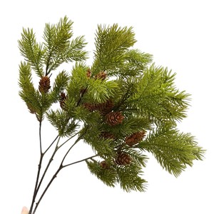 Branche artificielle de cyprès de pin Meng Jie avec cônes pour la décoration intérieure, 24 pouces - Product Image 5