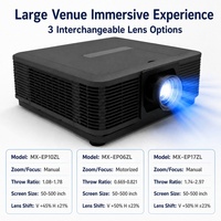 Projecteur laser 3LCD 4K 10 000 lumens ANSI MX-PL1000K avec 360° °   Installation et intégration des écrans pour les événements en auditorium