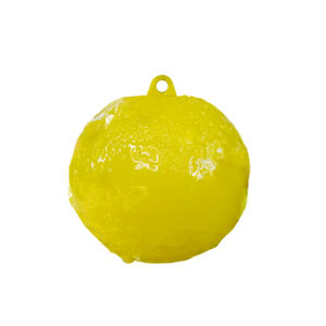 Appât naturel de tueur de mouches de boule de piège collant jaune avec l'option verte Forme de fruit physiquement attrayante Matière plastique non toxique - Product Image 1
