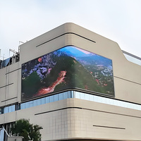 Écrans LED d'affichage publicitaire commerciaux extérieurs pleine couleur pour illuminer votre espace, résolution 4K, étanches IP65, P2.5-P10