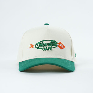 Casquette de baseball personnalisée brodée à 5 panneaux, 100 % coton, profil moyen, visière incurvée pour les sports de plein air et le quotidien - Product Image 3