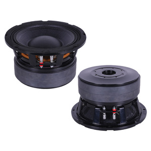 Altavoz de escenario de 2 piezas con bobina móvil eléctrica de protección especial, woofer de rango completo de 8 pulgadas, doble imán, 75Hz-3kHz, plástico - Product Image 1