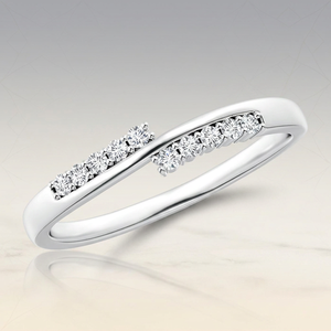 Bague de fiançailles, d'anniversaire ou de mariage classique en diamant de laboratoire taille ronde, en or 10K, 14K, 18K ou en argent 925, 935 - Product Image 1