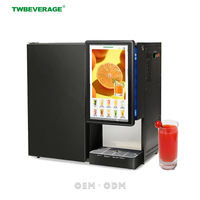 Sistema de Venta Inteligente con Wifi e IoT, Pantalla LED de 21.5 Pulgadas, Dispensador de Bebidas y Jugos Integrado con Máquina Enfriadora
