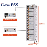 Baterai Deye 20kw Baterai Tegangan Tinggi Baterai Rumah BOS-G deye ess Baterai Lithium Ion