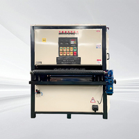 Machine entièrement automatique de détartrage, de dérouillage, d'ébavurage, de meulage et de polissage des plaques en acier inoxydable et en aluminium