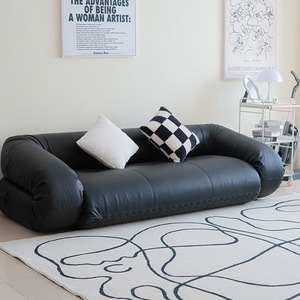 ATUNUS Meubles de salon Giovannetti Canapé-<span class=keywords><strong>lit</strong></span> facile et pratique Canapé <span class=keywords><strong>extensible</strong></span> Canapé-<span class=keywords><strong>lit</strong></span> en cuir - Product Image 4