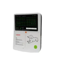 Veterinary Use 12 Lead Handheld Holter Vet Animal 3 Channel Ecg Ekg Portable Electrocardiograph Digital Machine