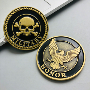 เหรียญที่ระลึกสั่งทำพิเศษ แบบปั๊มขึ้นรูป 3 มิติ เคลือบโลหะโบราณ สีทองเหลือง สีทอง สีเงิน - Product Image 1