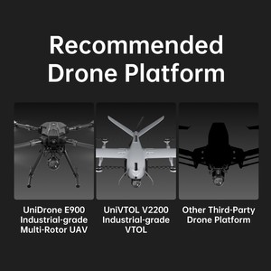 Cámara con Gimbal LRF Térmica Ligera de 4 Sensores AI Pod MT11 8K 48MP para Drones Industriales y Robots - Product Image 6