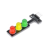 Module de feux de circulation LED 5V avec sortie de signal numérique / Luminosité standard, contrôle séparé de 3 feux