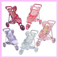 Ventes Flash Nouveau Style CUBY Poussette de poupée avec nacelle amovible, poussette de poupée, jouet chariot de poupée pour poussette de poupée