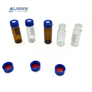 PTFE silikon <span class=keywords><strong>Septa</strong></span> vidalı kapak 9mm HPLC Lab flakon OEM özelleştirilebilir ile 2ml örnek flakon - Product Image 2