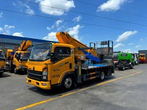 Nouveau Camion de Pompiers Diesel 45m 51m avec Plateforme Élévatrice Jaune pour Opérations en Haute Altitude, Véhicule Robuste, Norme Euro 3 - Product Image 4