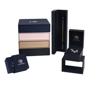 Custom Jewelry Packaging <b>Boxes</b> for Jewelry Retail <b>Packing</b> Luxury Jewelry Box Manufacturer Flip Open Jewelry <b>Boxes</b> Retail Sales - Product Image 4