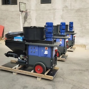 Machine à projeter du mortier <span class=keywords><strong>de</strong></span> béton pour le plâtrage et le revêtement des murs <span class=keywords><strong>de</strong></span> bâtiments - Product Image 6