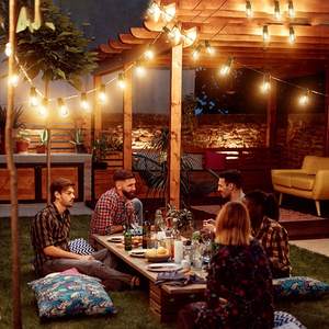 Northland AMA, gran oferta, luces de Navidad para exteriores, impermeable, enchufe de la UE, <span class=keywords><strong>Deco</strong></span> S14, bombillas Edison Vintage, cadena LED, luz centelleante de hadas - Product Image 5