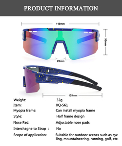 Gafas de Sol Deportivas Polarizadas <span class=keywords><strong>para</strong></span> Ciclismo al Aire Libre con Logotipo Personalizado OEM <span class=keywords><strong>para</strong></span> Hombre, Ideales <span class=keywords><strong>para</strong></span> <span class=keywords><strong>Tenis</strong></span> y Pickleball - Product Image 6
