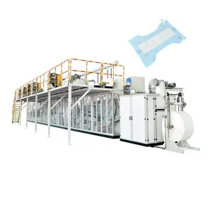 Eco-friendly Automatic Baby Diapers Machines Automatic Making Machine Price