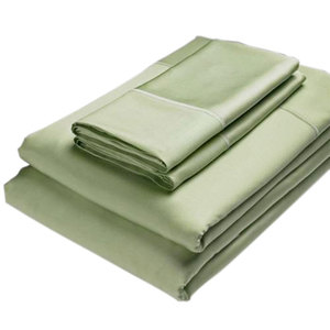 Vente en gros de magnifiques ensembles de draps de lit en microfibre à motif uni, 1500 fils, pour usage hôtelier, 4 pièces - Product Image 1