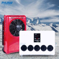 PHURW Climatiseur de stationnement de haute qualité, vente en gros, kit de climatisation de stationnement, climatiseur de stationnement électrique 24V, coffre