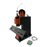QK-W01 Nouvelle machine à relier et à agrafer semi-automatique à tête unique pour reliure à spirale et à chevalet