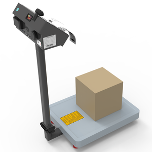 Balance de pesage LCD avec système <span class=keywords><strong>Android</strong></span> intelligent IA de 7 pouces, unités en kg, impression d'étiquettes avec code QR clignotant, traçabilité, balance de table OEM ODM - Product Image 6