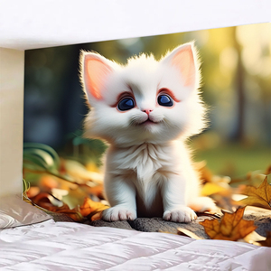 Gahumi Factory Direct China Custom Printed 100% Poliéster Tapiz Manta Decoración para el hogar Color personalizado/Tamaño Forma Lavable a máquina - Product Image 4