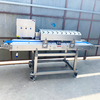 Machine à trancher la viande fraîche industrielle YouBan - Trancheuse automatique de poitrines de poulet et de canard