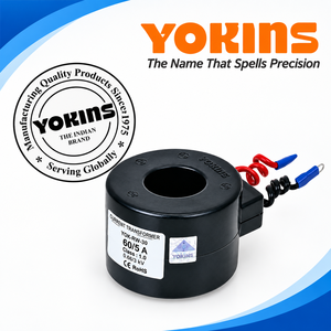 YOKINS, Transformador de Corriente 60/5A, 60A CT para Amperímetro según Modelo IS2705 YOK-RW30, Medición de Corriente Alterna - Product Image 1