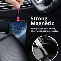 Cable USB Magnético 3 en 1 con Carga Rápida para Teléfono, Cable USB Tipo C, Cable Magnético de Carga Rápida al por Mayor