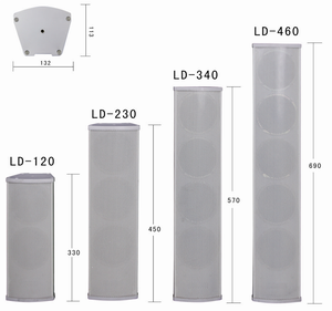 Altoparlanti a colonna per esterni serie <span class=keywords><strong>LD</strong></span> da 20W a 60W per uso esterno - Product Image 5