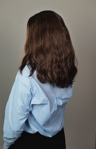 Cheveux humains juifs casher 26-27 pouces #6/8/10 D couches légères ondulées vague de corps transparente HD pleine dentelle naturelle lâche - Product Image 4