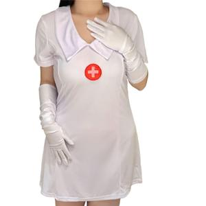 Sous-vêtements sexy grande taille pour femmes, taille plus, robe de sorcière de l'Halloween, <span class=keywords><strong>anime</strong></span>, infirmière - Product Image 1