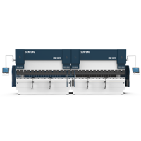 Cintreuse CNC à rotation automatique pour tôles d'acier inoxydable de 2 mm, plieuse de panneaux entièrement automatique à moteur haute précision