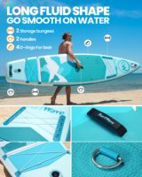 Planche à pagaie gonflable portable SUP pour le surf et la planche à ondes, expédiée depuis notre entrepôt aux États-Unis