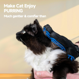 Gants en silicone pour l'élimination des poils d'animaux, doux et efficaces pour le démêlage des chiens et des chats, gants de toilettage et de nettoyage pour animaux, brosses de bain pour animaux avec massage - Product Image 4