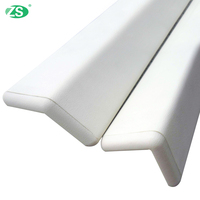 Protection d'angle murale en PVC antibactérien pour usage hospitalier, durable, imperméable, service de découpe, longueur personnalisable