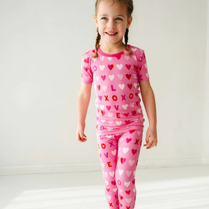 Ropa de Bebé y Niños 2026, Material de Bambú y Spandex, Tops y Pantalones, Nuevo Diseño, Ropa de Bebé de <span class=keywords><strong>Manga</strong></span> <span class=keywords><strong>Corta</strong></span> y Pantalones Largos, Pijamas - Product Image 2