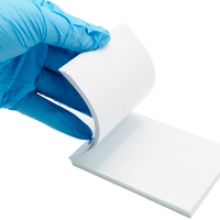 Plaquettes de mélange dentaire jetables imperméables à double revêtement poly pour ionomère de verre et ciment de scellement