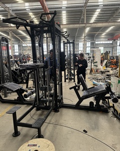 เครื่องมัลติฟังก์ชั่นเชิงพาณิชย์ยิม Pro 8 สถานีป่าเครื่องข้ามสายเคเบิลสําหรับคลับ - Product Image 6